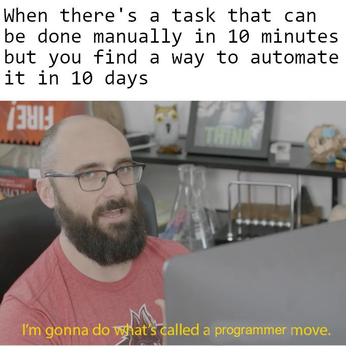 Meme about productivity